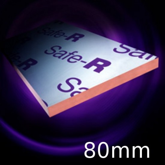 Xtratherm 80mm Safe-R Phenolic Insulation Board (4 pcs)