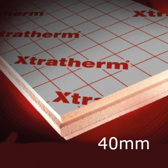 Xtratherm 40mm Thin-R XT/CW Partial Fill Cavity Insulation (9 pcs)