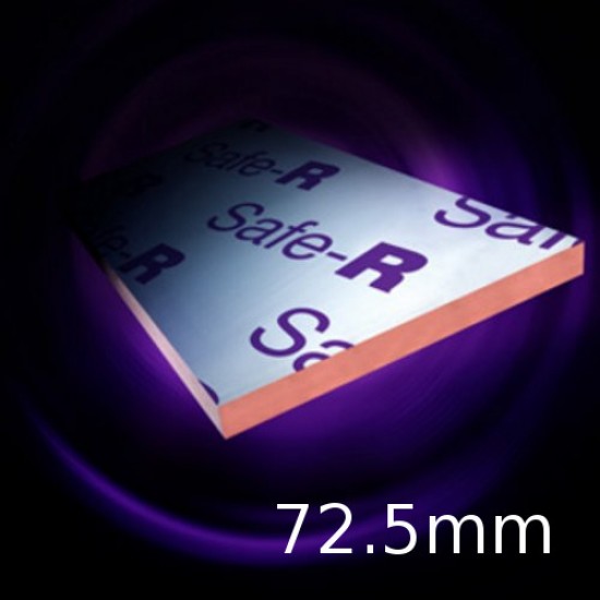 Xtratherm 72.5mm Safe-R Thermal Liner SR/TB-MF (60mm Phenolic Core, 12.5mm Plasterboard) 5 pcs