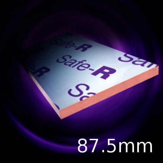 Xtratherm 87.5mm Safe-R Thermal Liner SR/TB-MF (75mm Phenolic Core, 12.5mm Plasterboard) 4 pcs