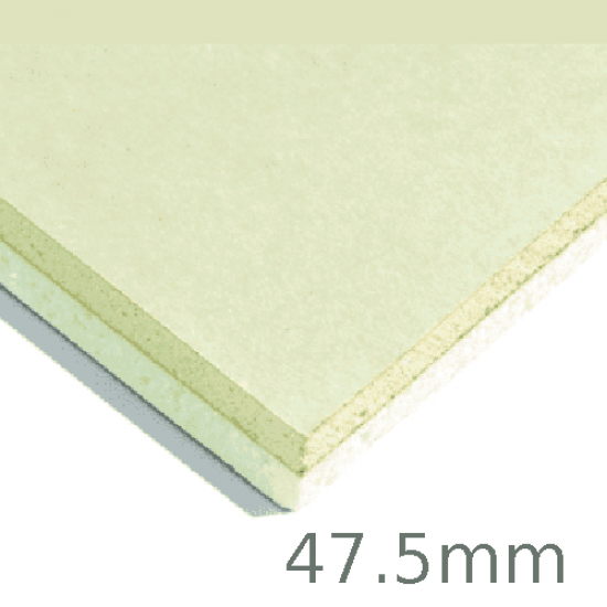 Xtratherm 47.5mm XT/TL Thermal Liner Dot and Dab (35mm PIR and 12.5mm Plasterboard)