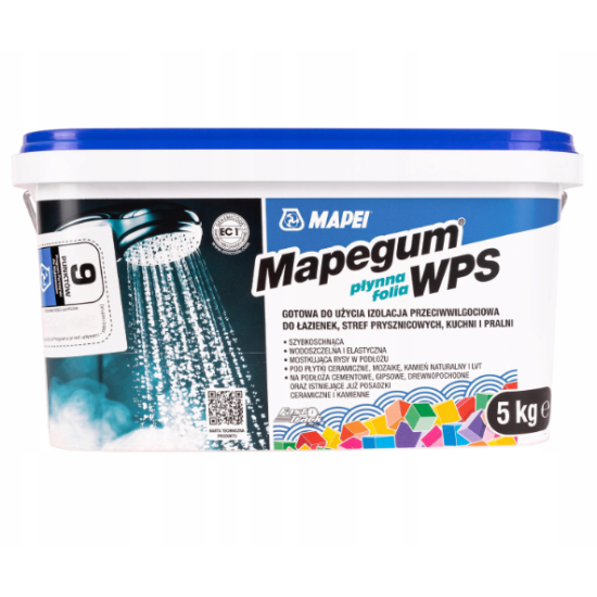 Mapei Mapegum WPS - flexible liquid membrane - 5 Kg