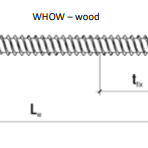 7.5 x 152mm Concrete Frame Screw With Pan Head - WHOW (100)
