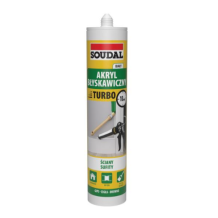 Soudal Acrylic Turbo Sealant -  White 280ml