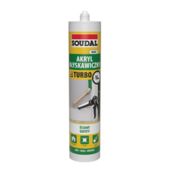 Soudal Acrylic Turbo Sealant -  White 280ml Soudal Acrylic Turbo Sealant -  White 280ml