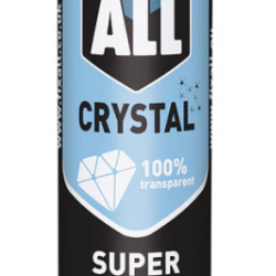 Soudal Fix ALL CRYSTAL - Adhesive and Sealant - 100 Crystal Clear 290ml