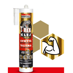 Soudal T-REX Gold - Adhesive - White 290ml Soudal T-REX Gold - Adhesive - White 290ml