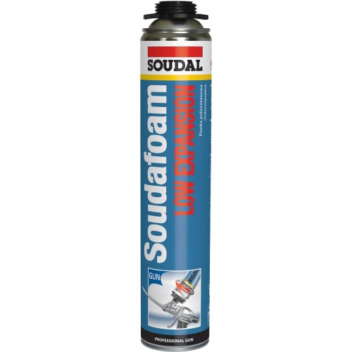 Soudal Soudafoam LOW Expanding Foam - Gun Grade 750ml Soudal Soudafoam LOW Expanding Foam - Gun Grade 750ml