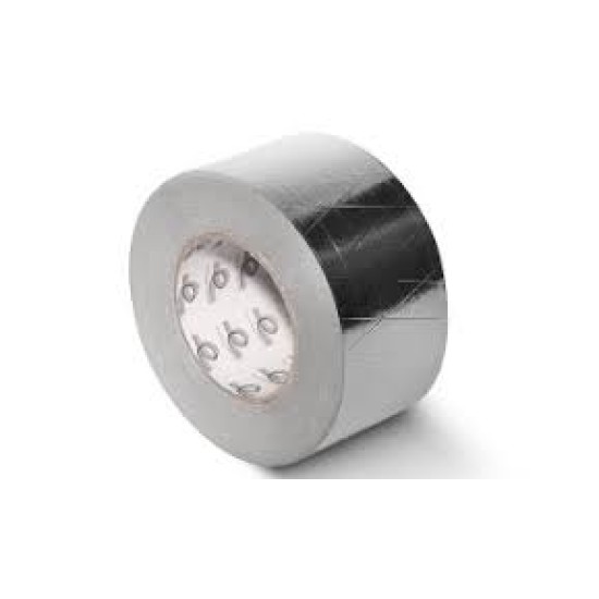 45m roll of 72mm Aluminium Self Adhesive Tape for Foil Faced Insulation